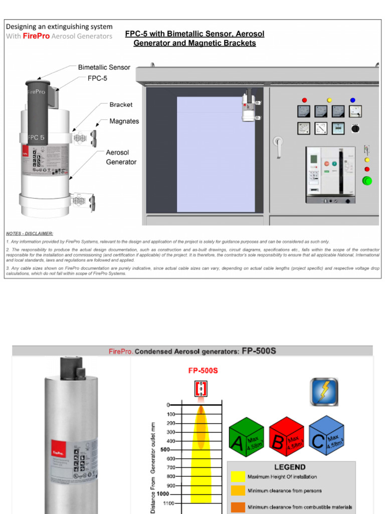 Firepro (Panels) | PDF | Aerosol | Engineering Tolerance