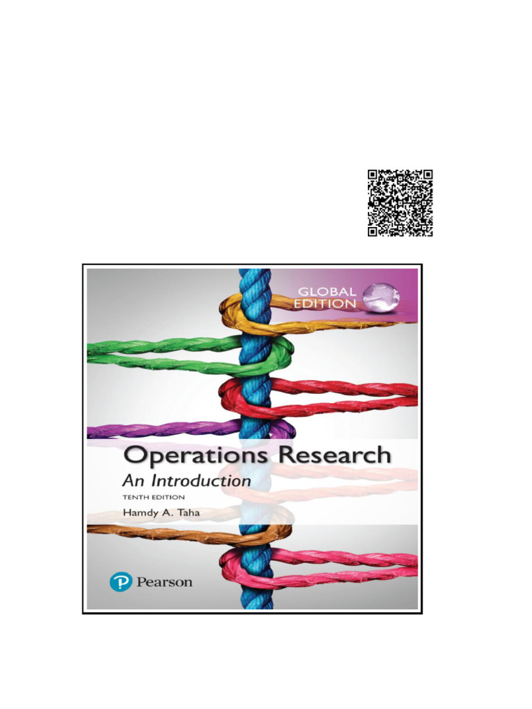 Operations Research An Introduction | PDF