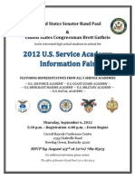 2012 U.S. Service Academy Information Fair 