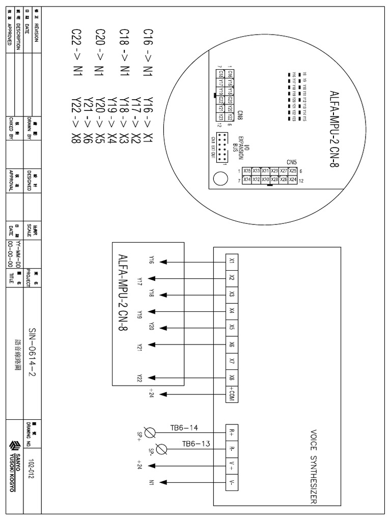 Synthesizer Wiring Diagram | PDF