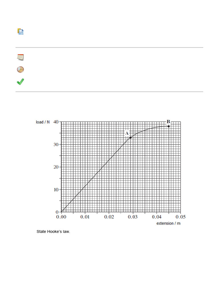 AS-Materials A LEVEL PHSYICS AQA STEMS | PDF | Deformation (Engineering ...