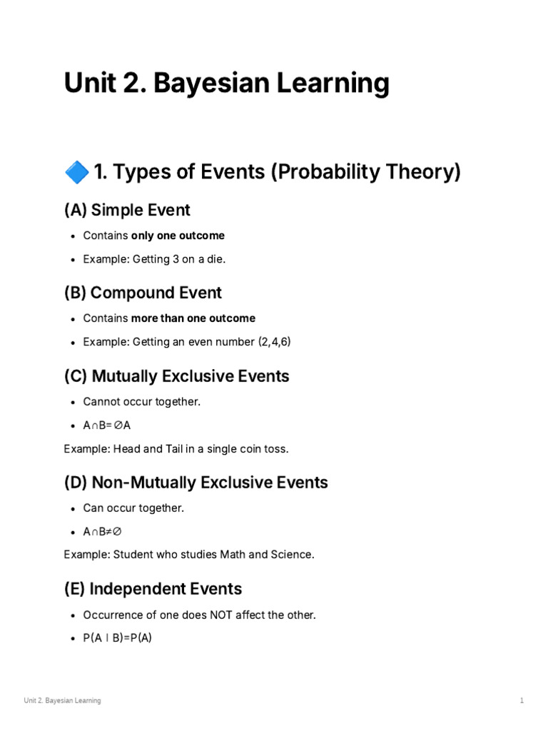 Unit 2 AML | PDF | Bayesian Network | Bayesian Inference