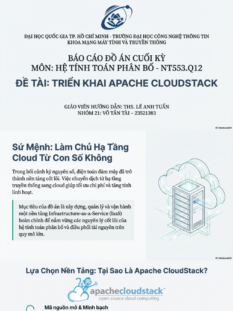Triển Khai Apache CloudStack | PDF