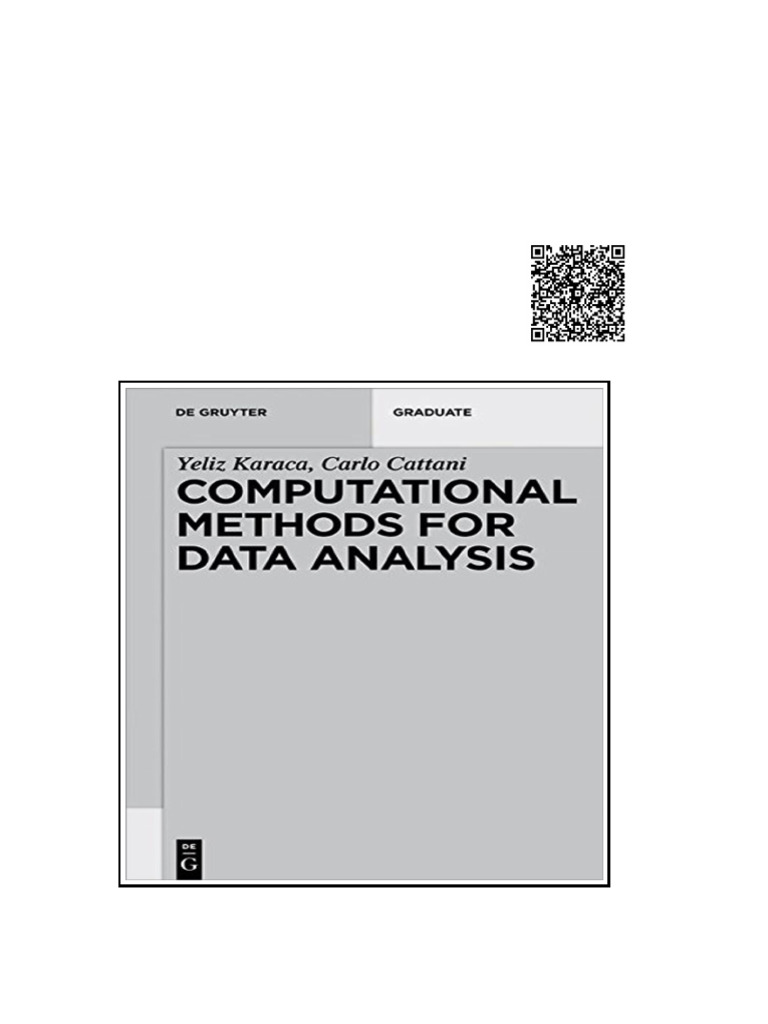 Computational Methods For Data Analysis | PDF