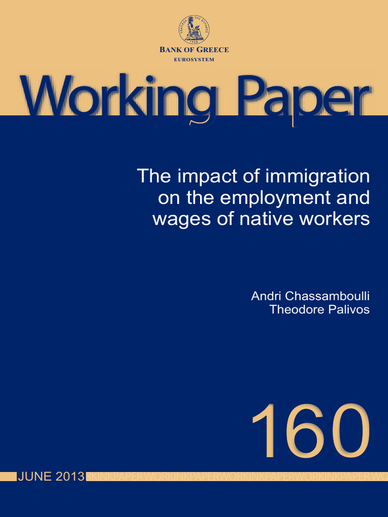 The Impact of Immigration | PDF | Labour Economics | Minimum Wage