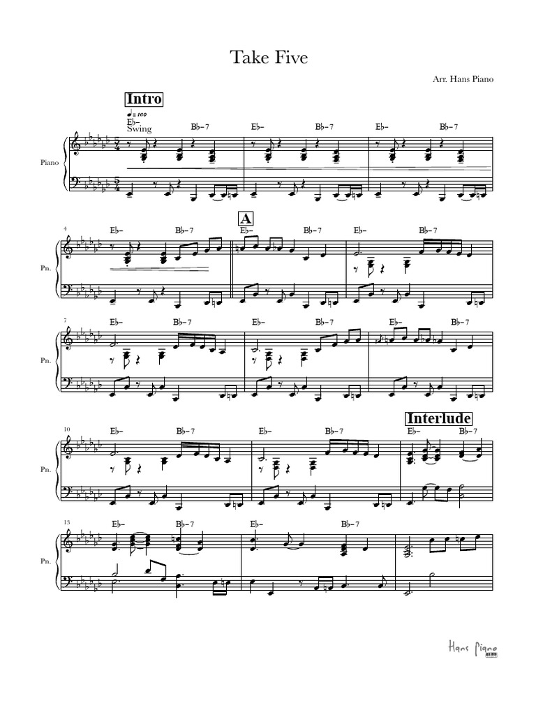 Take Five | PDF