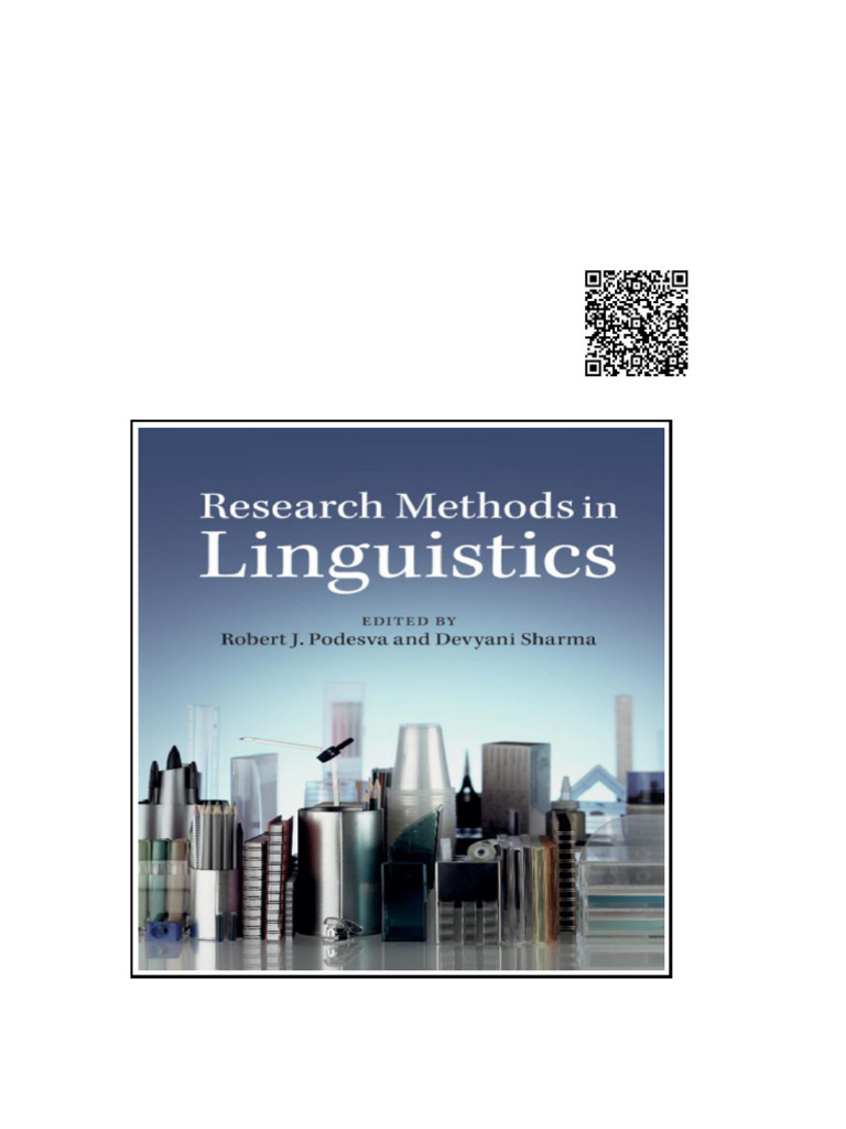 Research Methods in Linguistics | PDF | Leadership | Agamemnon