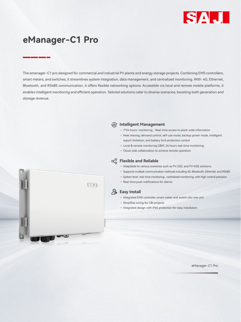 eManager-C1 Pro-datasheet-EN-BEU | PDF | 4 G | Bluetooth