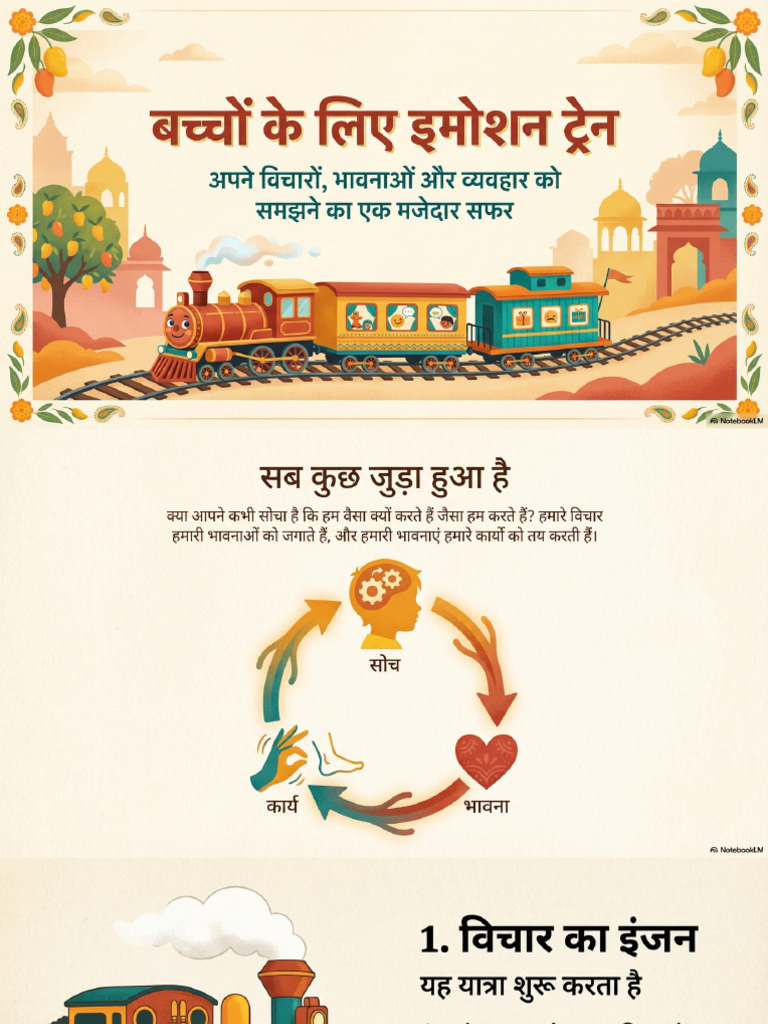 Emotion Train For Kids | PDF