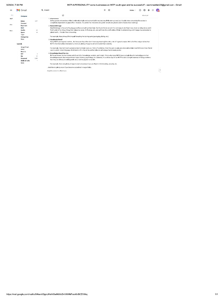 Intp A | PDF