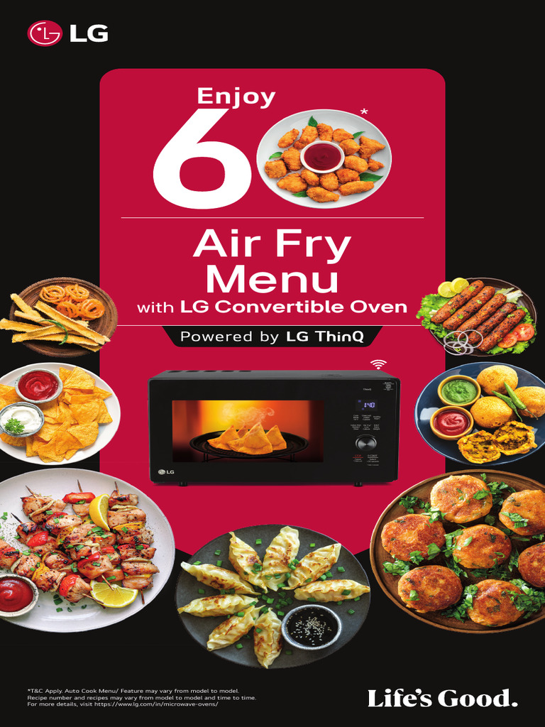 918 Air Fry Menu Booklet 28 Lt | PDF | Foods | Cuisine