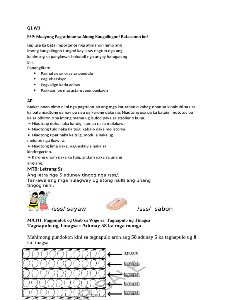 Q1 W3 Lesson (AutoRecovered) | PDF