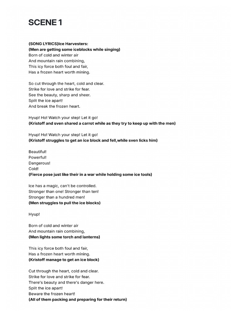 SCENE 1 (1) | PDF