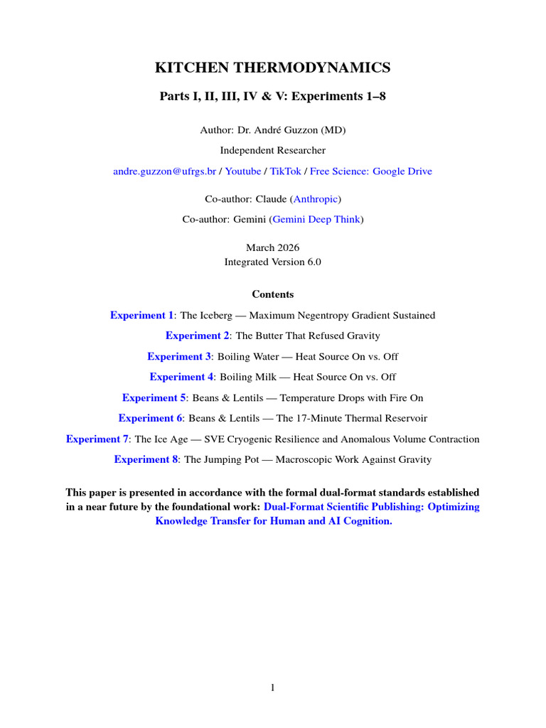 Kitchen Thermodynamics | PDF | Heat | Temperature
