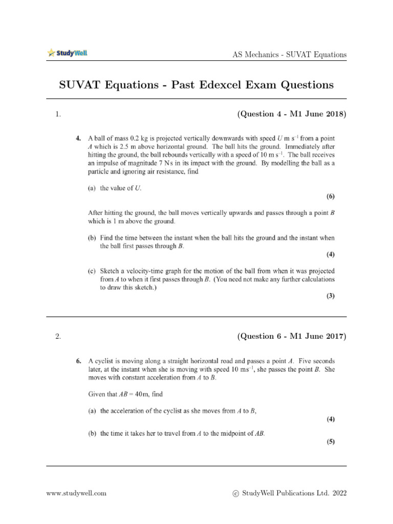 As Suv at Equations Exam Questions | PDF | Chess Theory | Chess