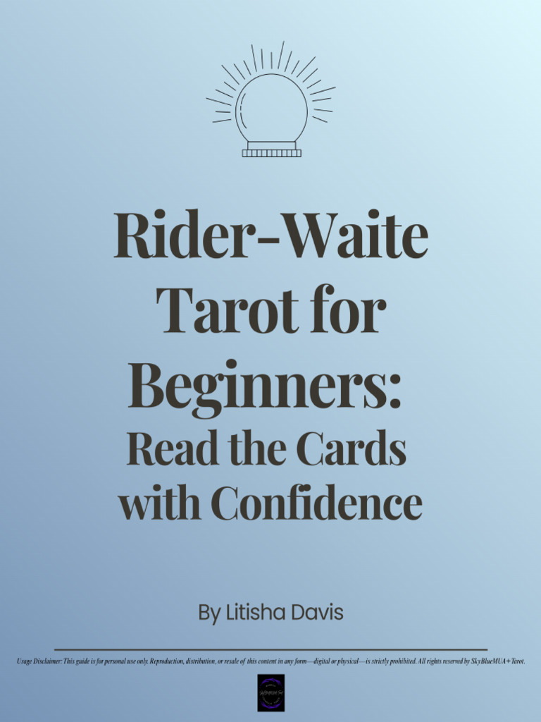 Rider Wait e Tarot For Beginners | PDF