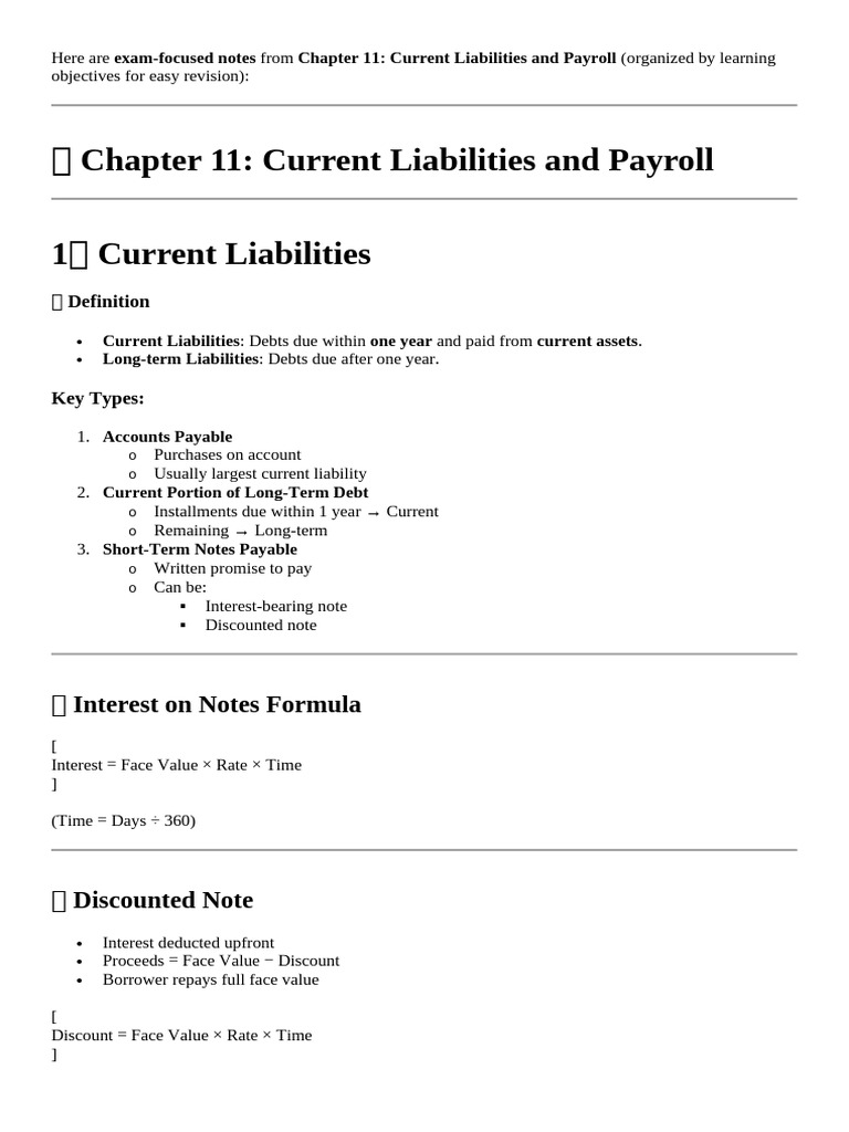 ch1 | PDF | Payroll Tax | Pension