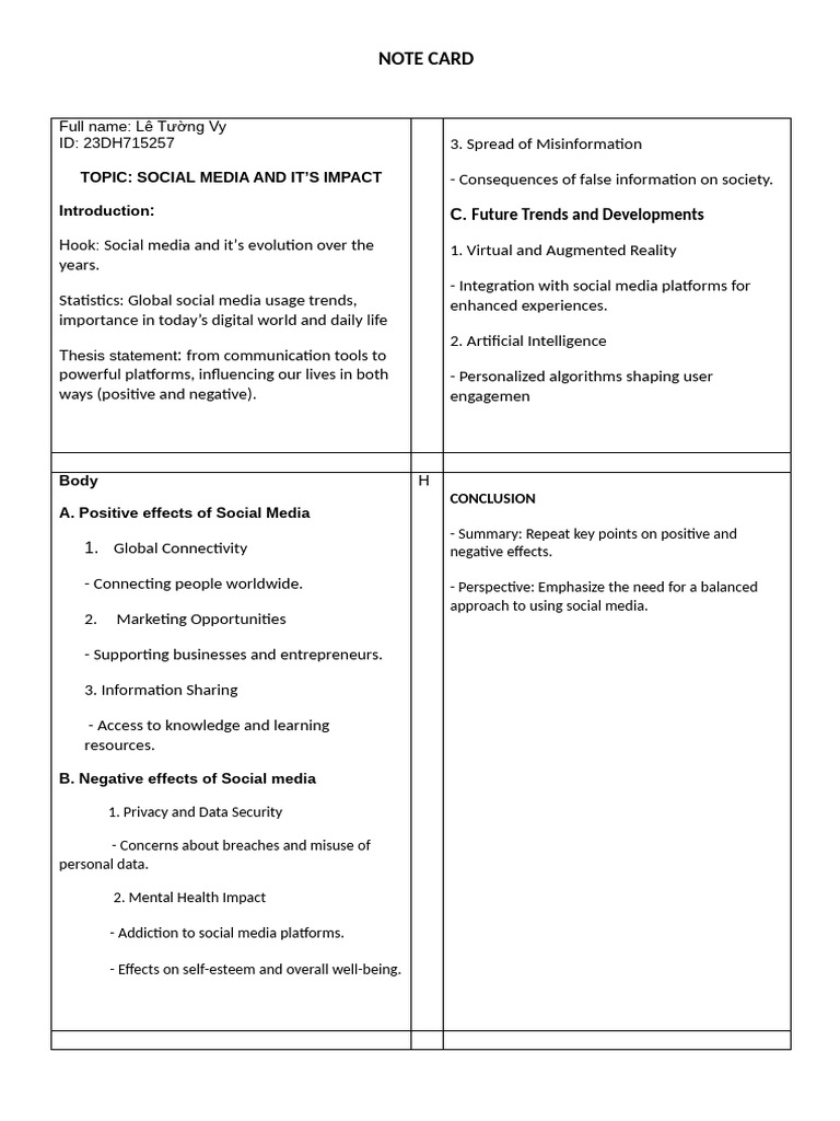 NOTE-CARD | PDF