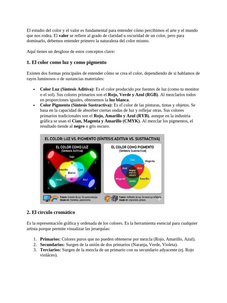 TALLER Representación Gráfica y Ordenada de Los Colores | PDF | Color ...