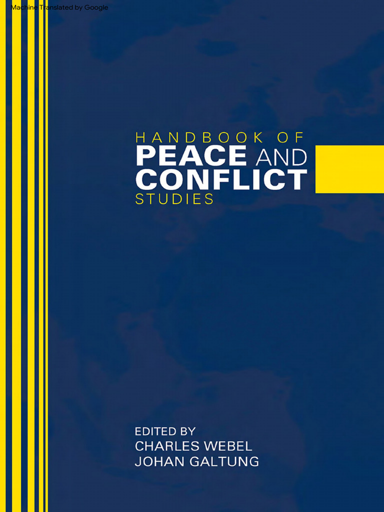 Handbook of Peace and Conflict Studies PT | PDF | Psicologia | Paz