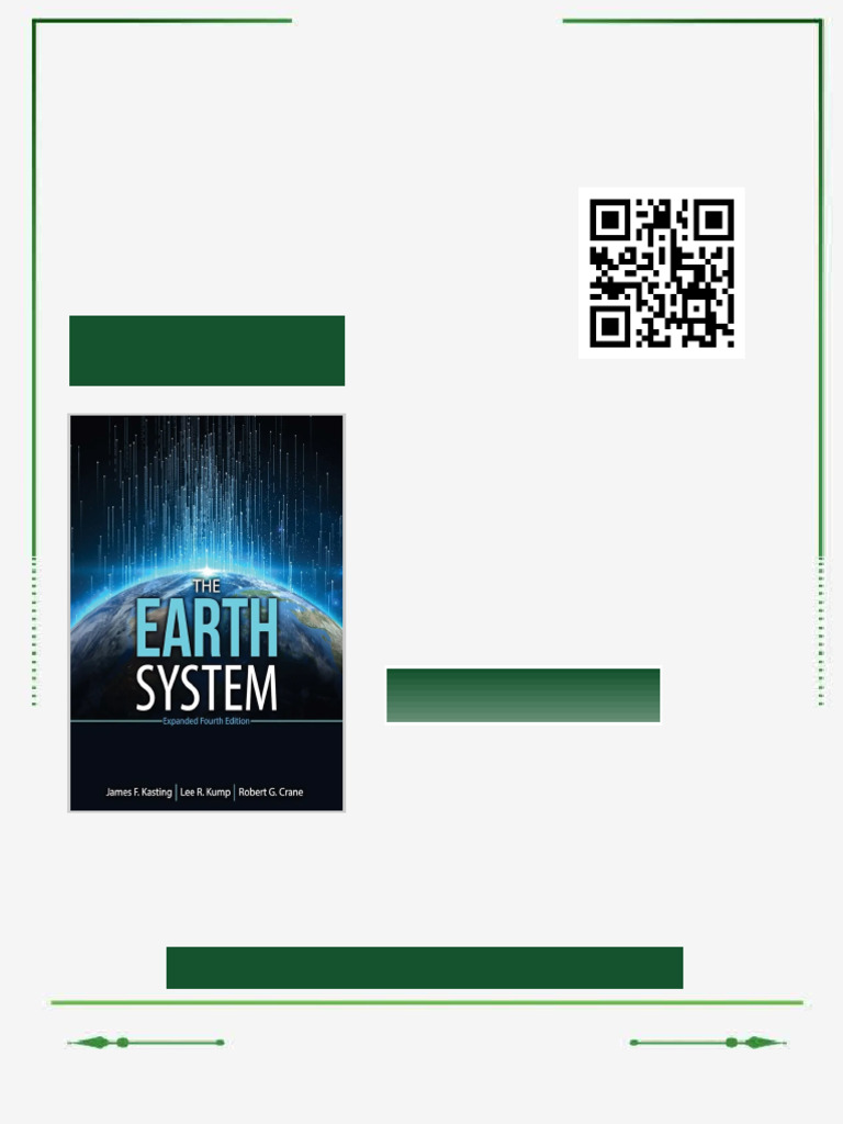 The Earth System 4th Edition James Kasting Ebook Testbank
