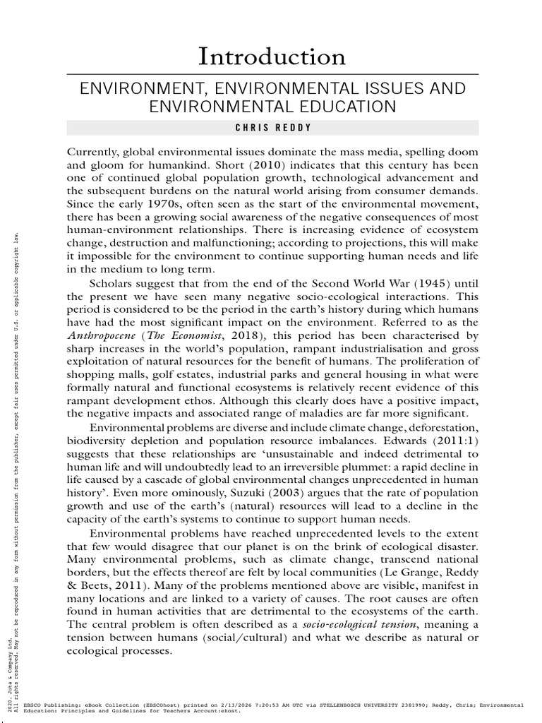 Sustainable Education Textbook | PDF | Natural Environment | Sustainability