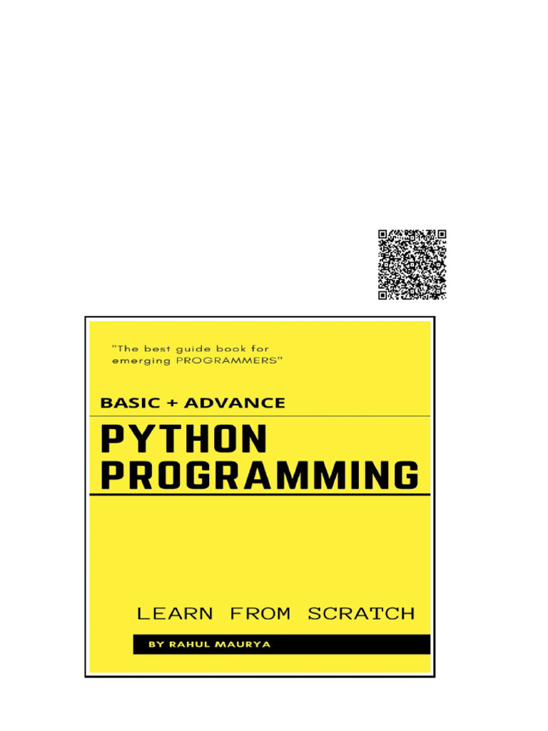Python Programming Tutorials (BASIC ADVANCE ) Learn From Scratch With ...