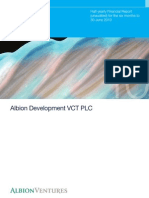 Albion: Albion Development VCT PLC Development VCT PLC