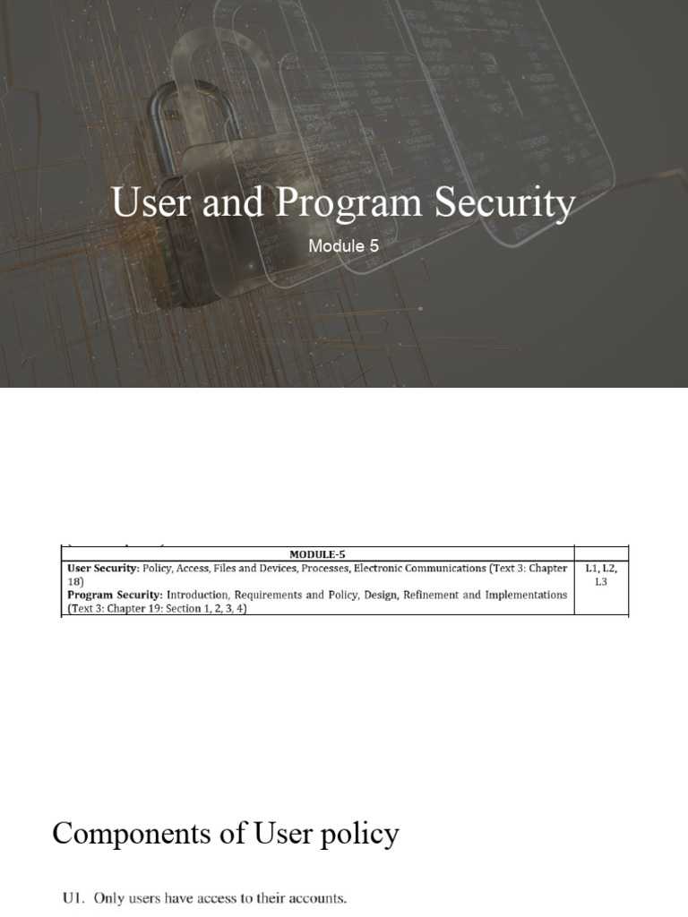 Module 5 | PDF