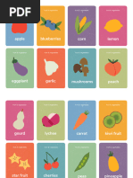 Complete A-Z Fruits and Vegetables List | PDF | Fruit | Vegetables