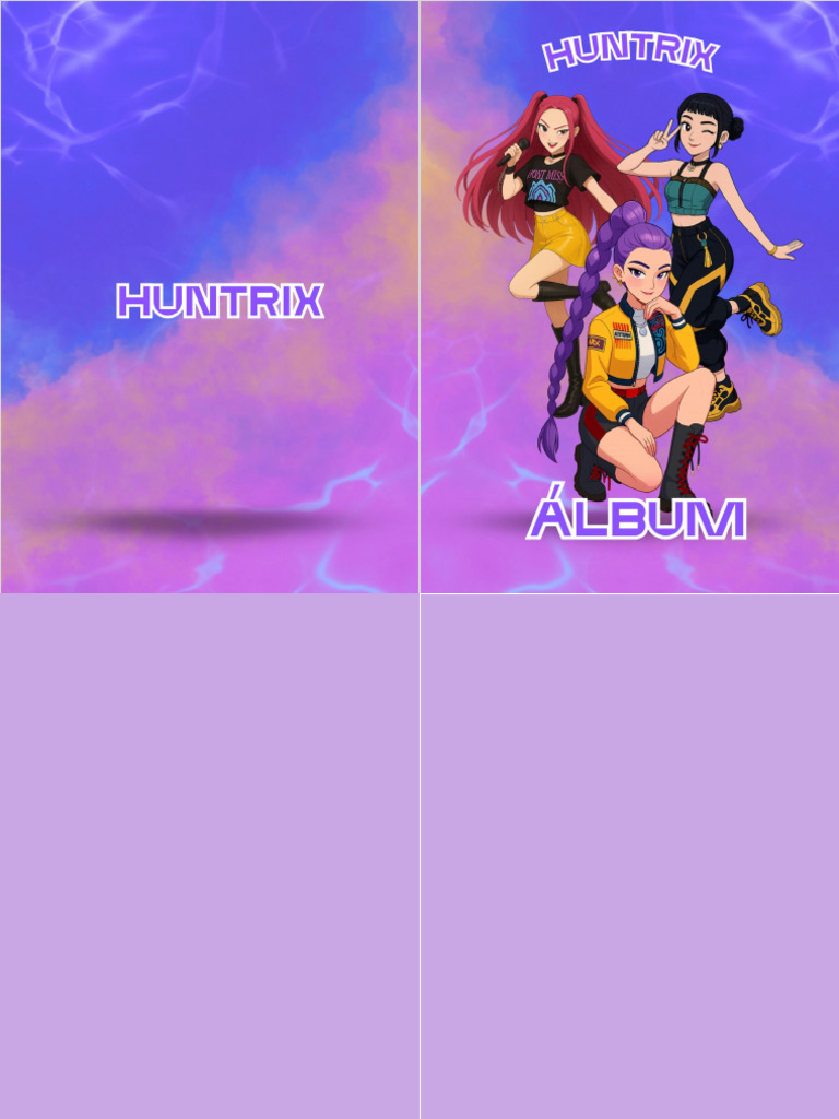 Album Huntrix Guerreras PDF | PDF