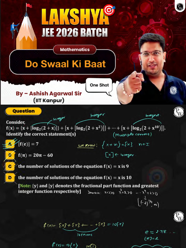 Imp Question of Advance Level | PDF