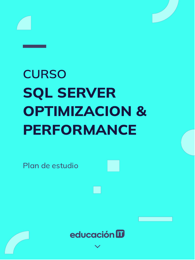Curso de SQL Server Tuningqueries | PDF | Servidor SQL de Microsoft ...