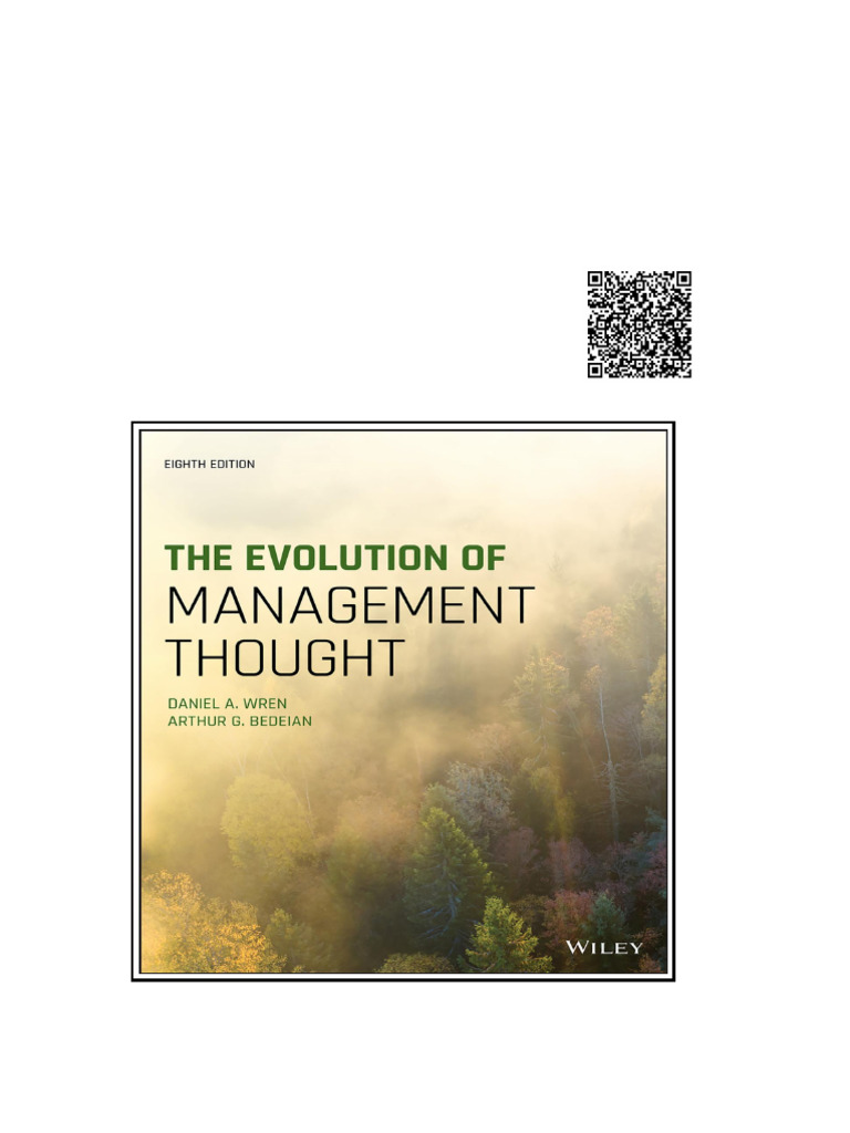 Evolution of Management Thought The Wren8e | PDF | Nuclear Weapons
