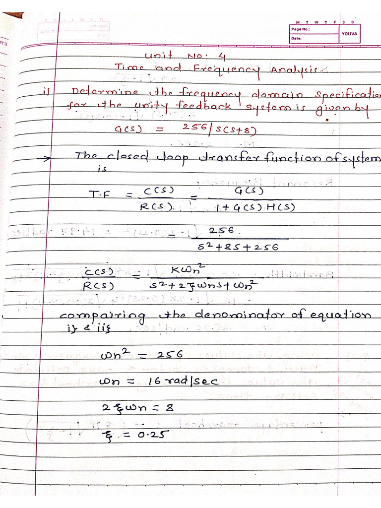 Hand Written Solved Problems Unit No 4 2019 Pattern | PDF