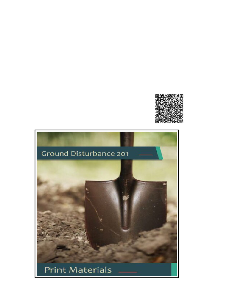 Ground Disturbance Level 2 2020th Edition Astec Safety Inc. of ...