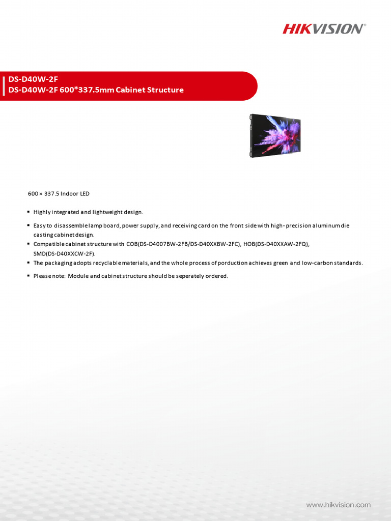 DS-D40W-2F Datasheet 20251009 | PDF