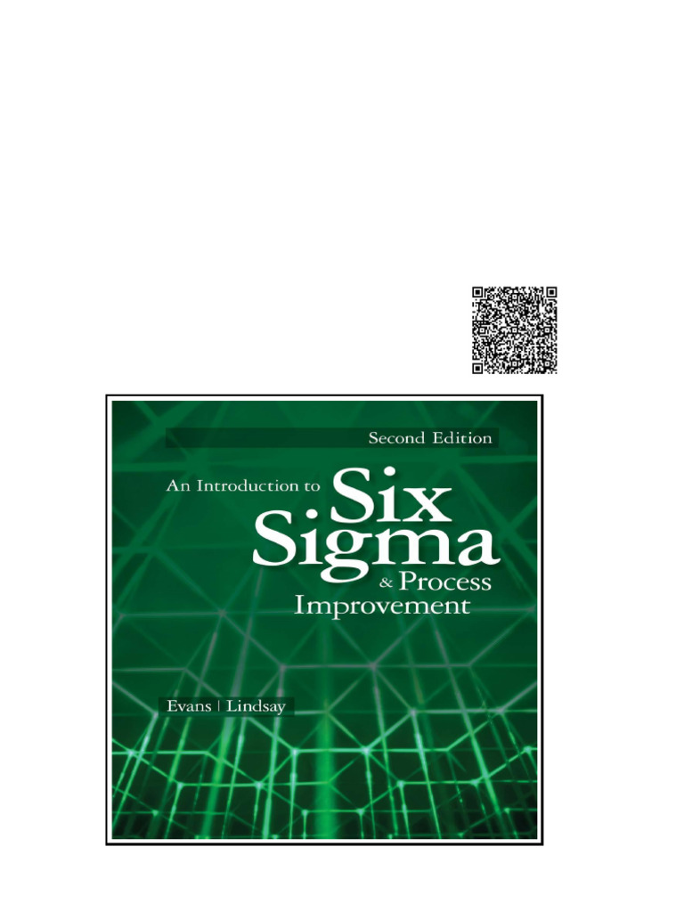Introduction to Six Sigma & Process Improvement 2nd An James R. Evans ...