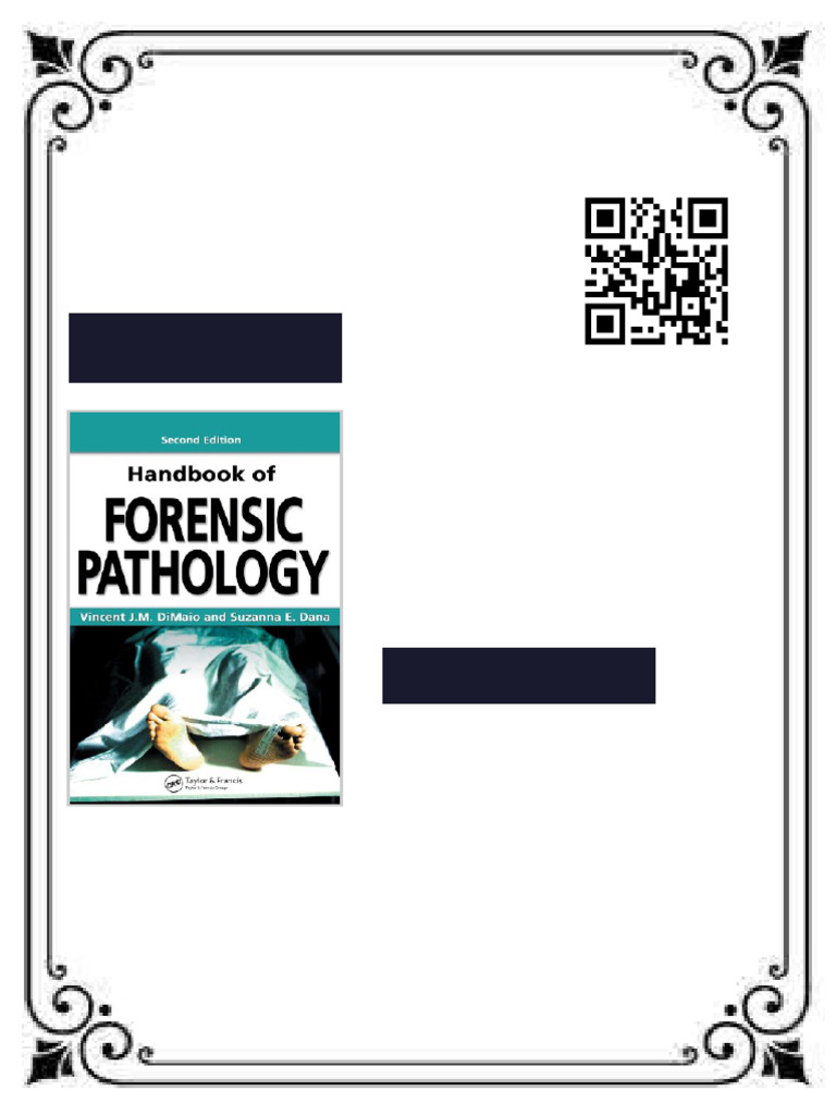 Handbook of Forensic Pathology Second Edition Vincent J.M. Dimaio ebook ...