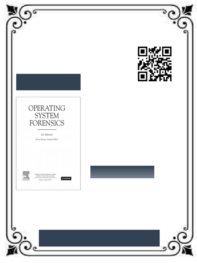 Operating System Forensics 1st Edition by Ric Messier 9780128019634 ...