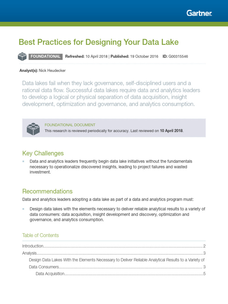 Best Practices For Designing 315546 | PDF | Analytics | Data