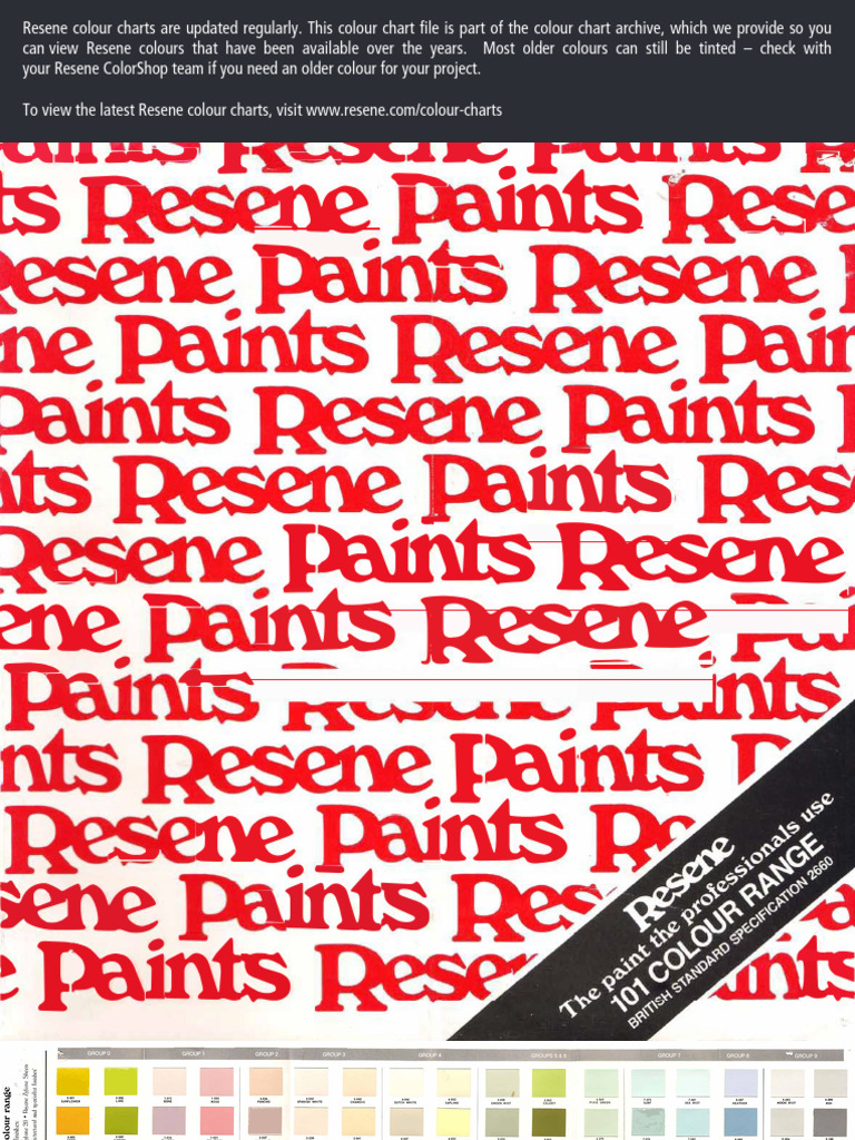 BSS2660 101 Colour Range | PDF