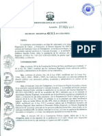 Decreto Regional  Ayacucho 