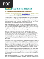 Mastering Energy