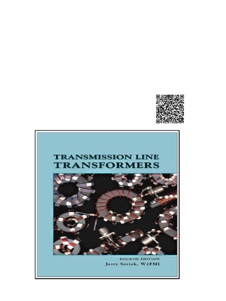 Transmission Line Transformers 4th Edition Jerry Sevick | PDF ...