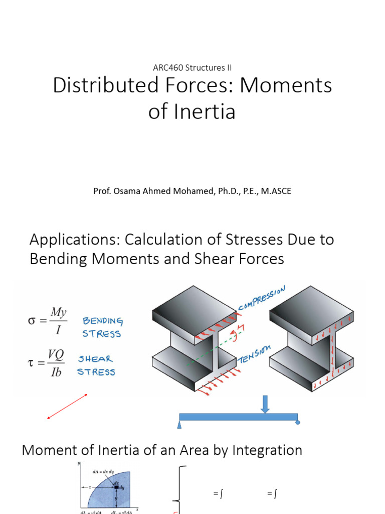 Moment of Inertia v2 | PDF | Beam (Structure) | Mechanical Engineering