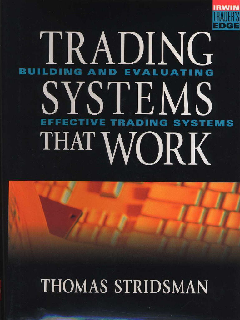 Thomas Stridsman - Trading Systems That Work | PDF