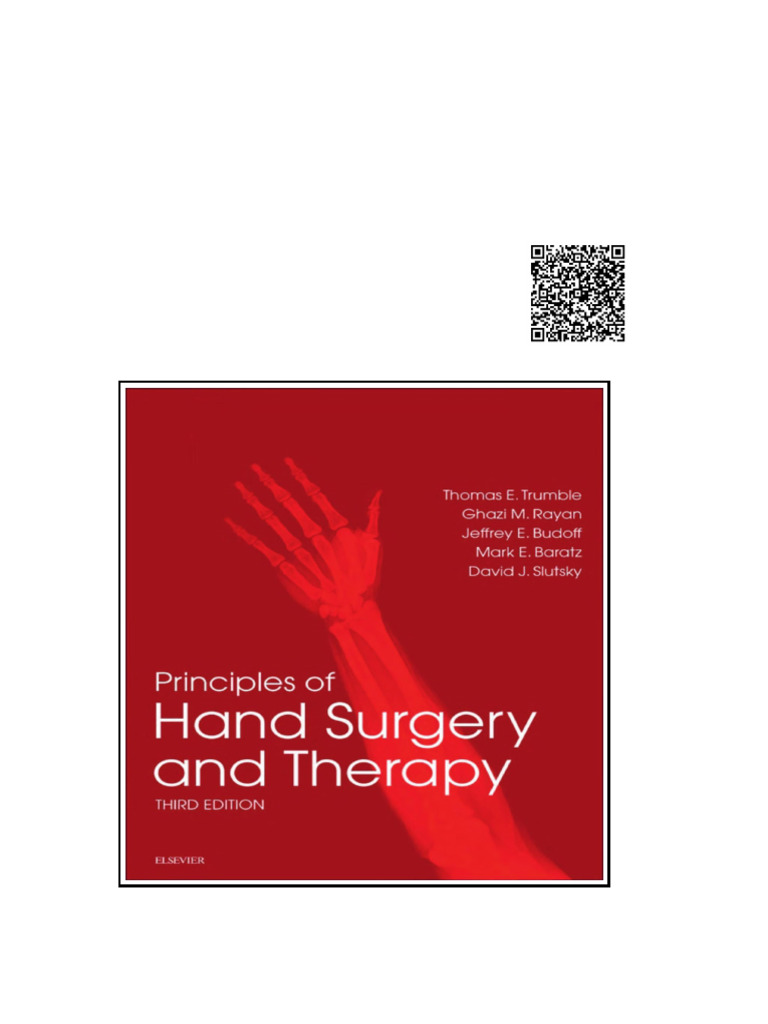 Principles of Hand Surgery and Therapy 3rd Edition | PDF | Ludwig ...