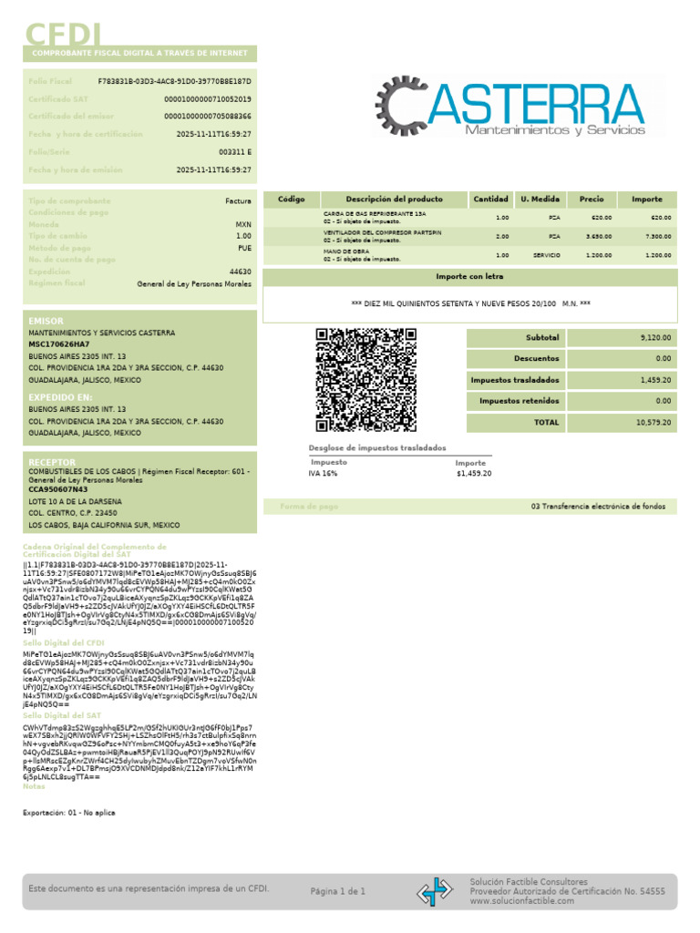 CFDI Plantilla | PDF | Economias