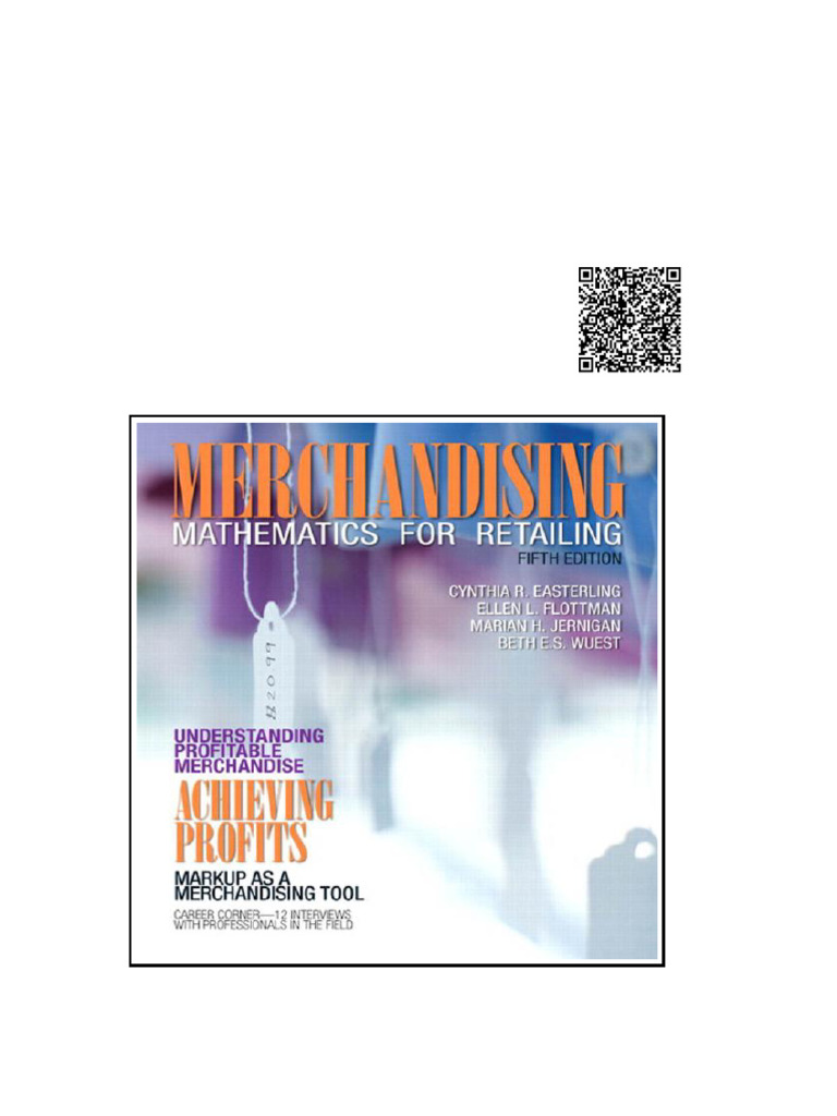Merchandising Mathematics For Retailing 5th Edition | PDF | Anti ...